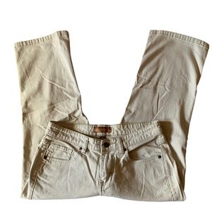Vintage Lee One True Fit Jeans Tan Pants Women’s Size 5/6M